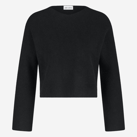 Pullover seamless viscose NB2167 | Black