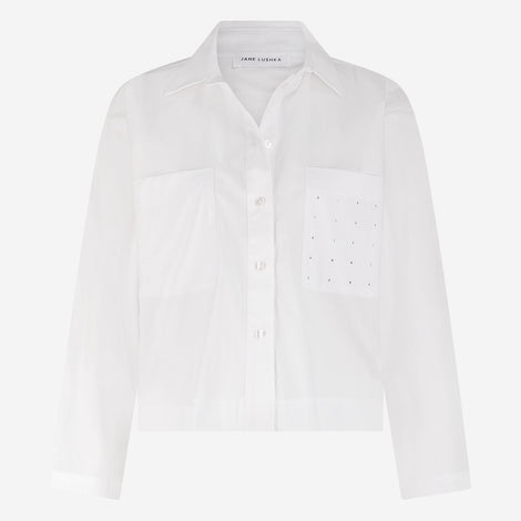Lorenza polin blouse | White