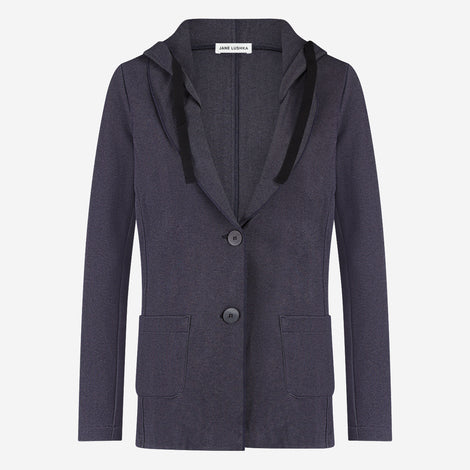 Emy hoody blazer | Denim
