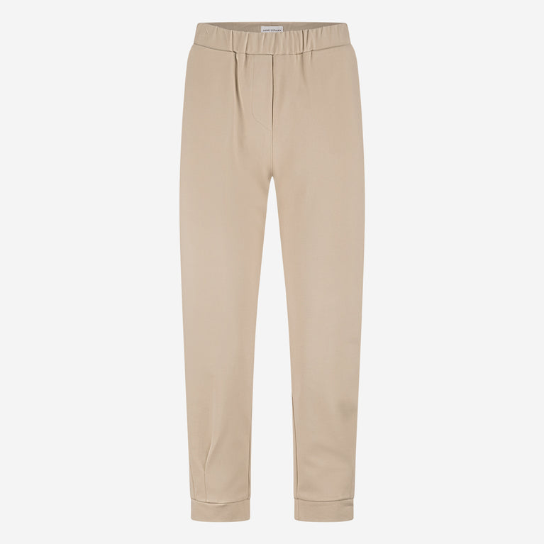 Primo viscose elastane pants | Beige