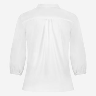 Blusa Bella Maglia Tecnica | Bianco