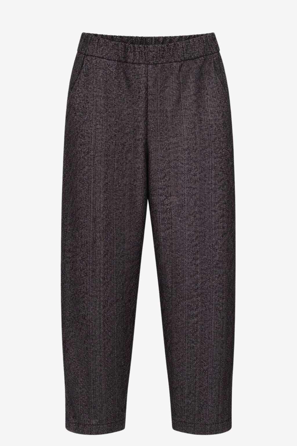 Bort viscose balloon pants | Bordo