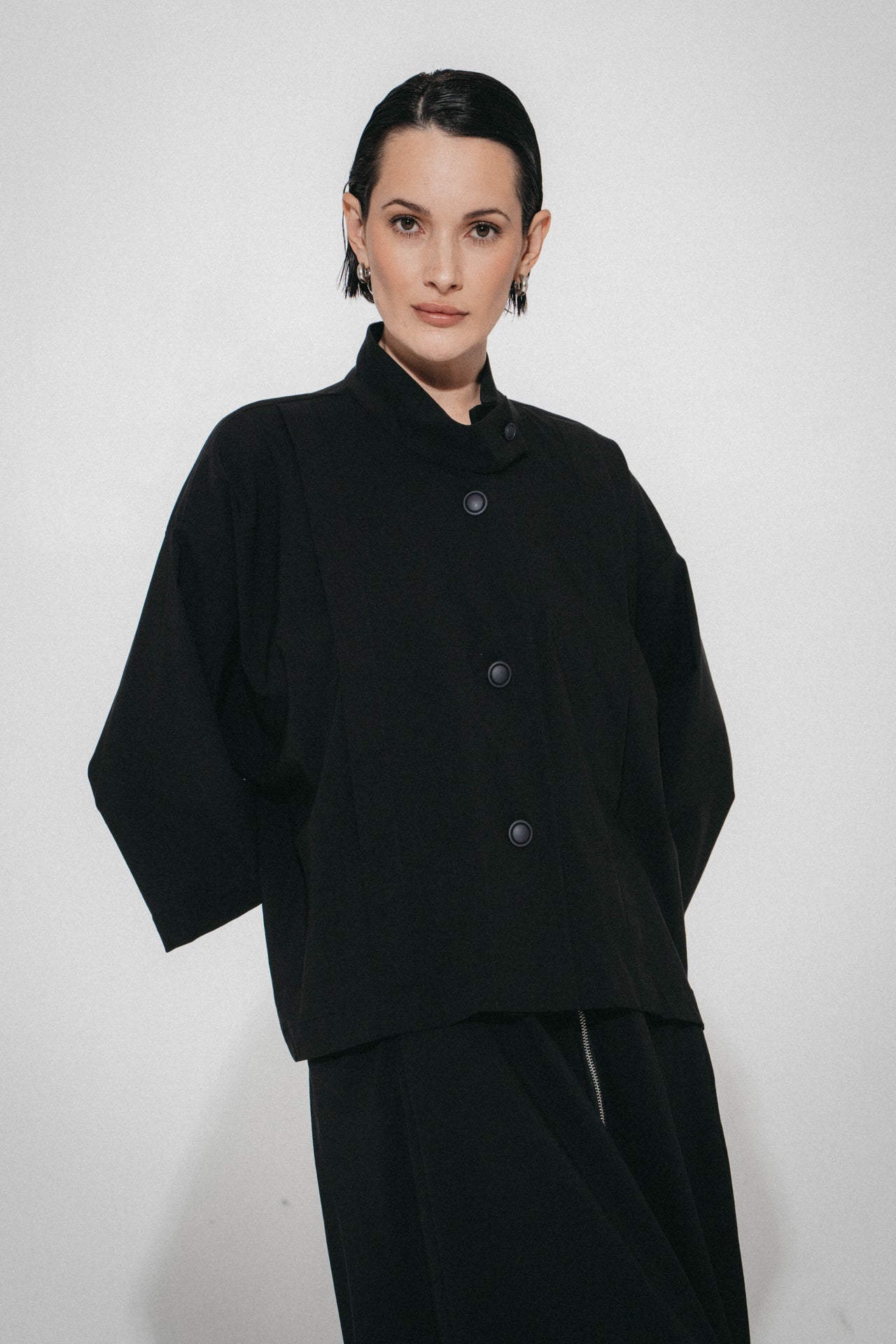 Brooke jacket Sensitive tech fabric | Black