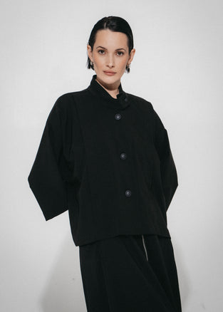Brooke jacket Sensitive tech fabric | Black