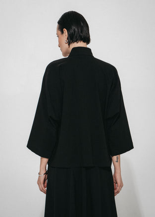 Brooke jacket Sensitive tech fabric | Black
