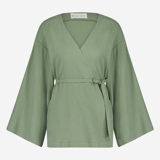 Kimono blazer Alvera | Esercito