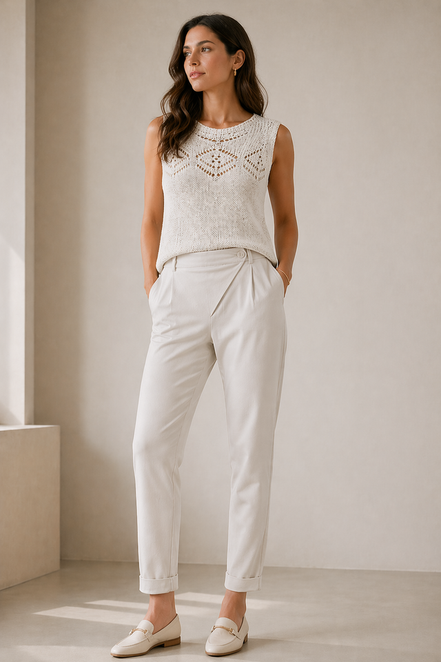 Valentine pants technical jersey | Sand