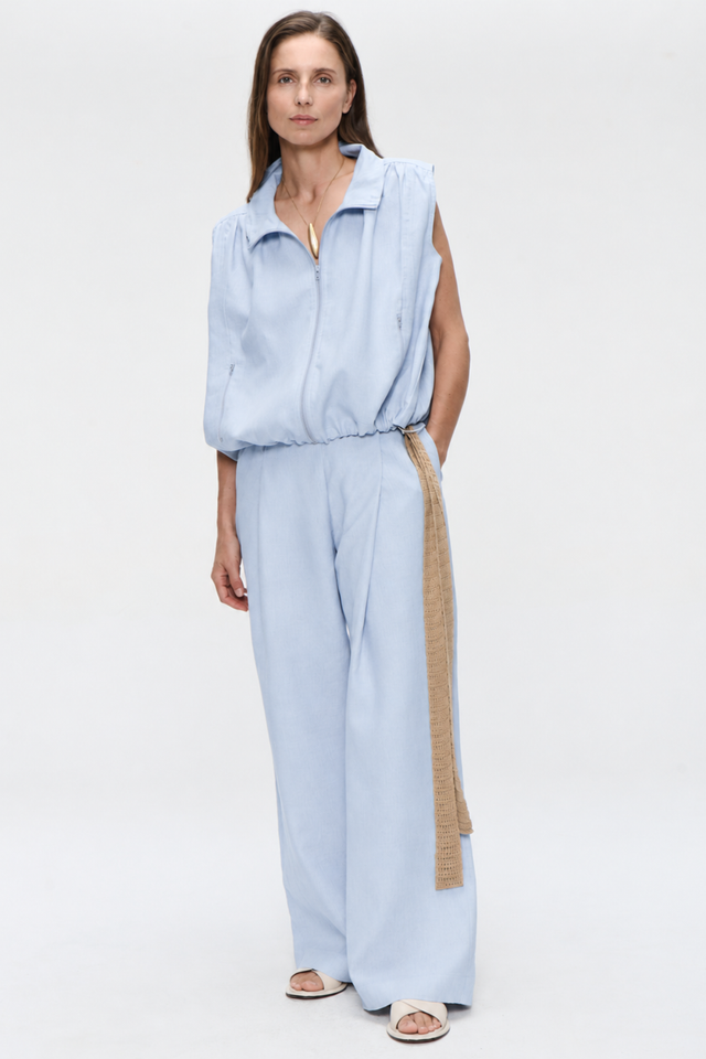 Mai linnen pants | Light blue