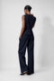 Colette back details gilet | Dark Blue