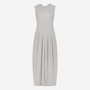 Jacklin strech technical jersey dress | Sand