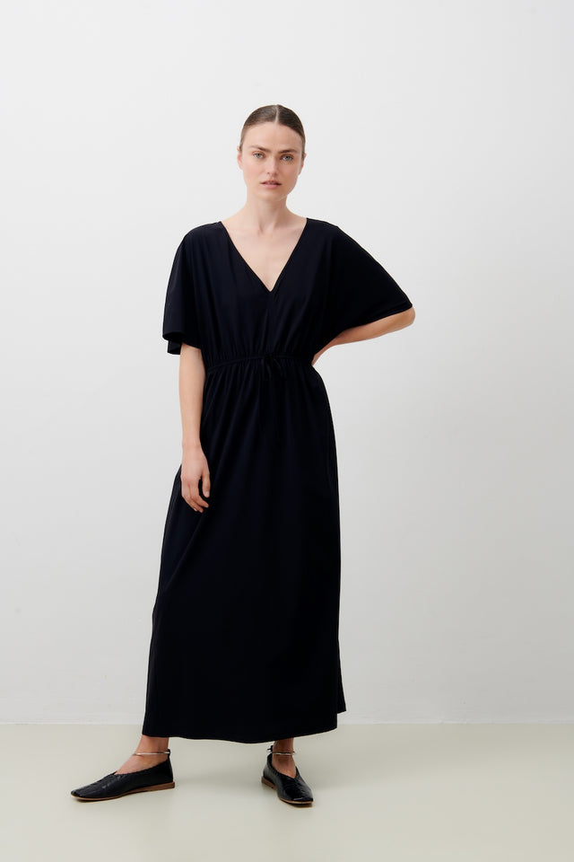 Susan Dress Technical Jersey | Black