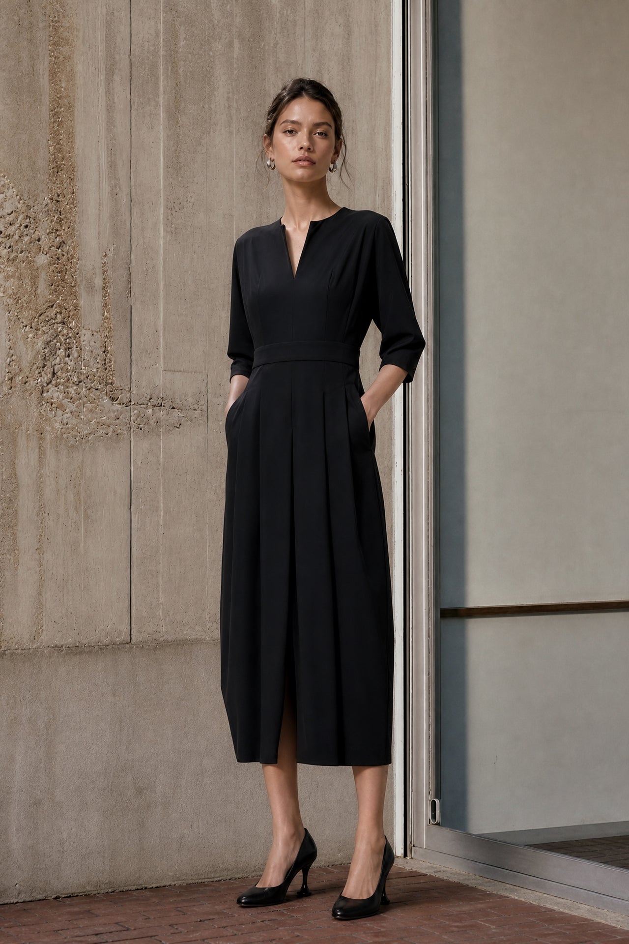 Gaara dress technical jersey | Black