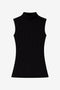 Gaby structure high neck top | Black