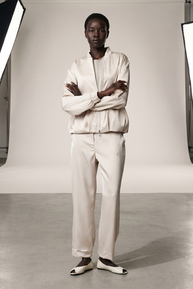 Sebastian saten pants | Perla