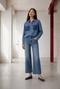 Saige ankle leg Kyoto jeans | Flu Blue