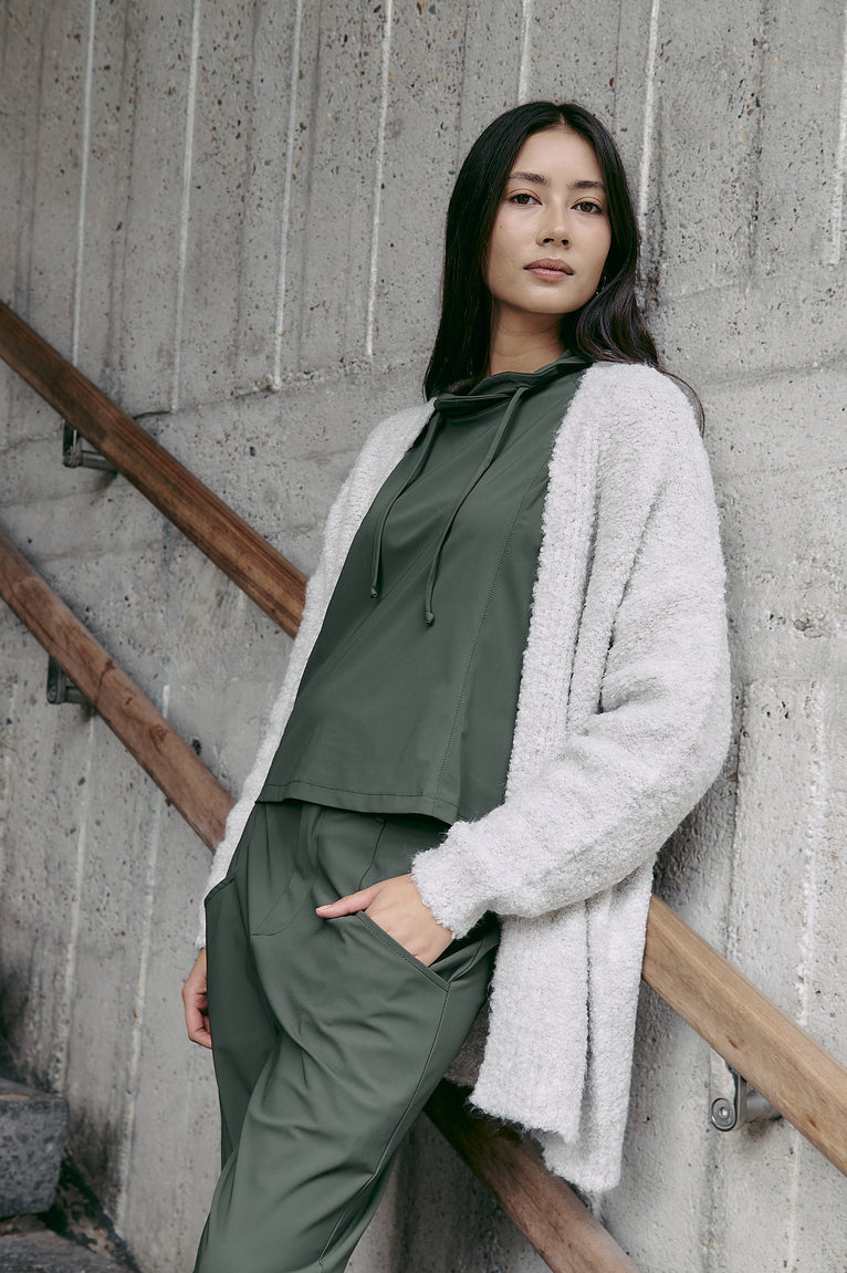 Maren top technical jersey | Army