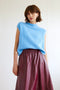 Alpaca Vest H24179 | Sky