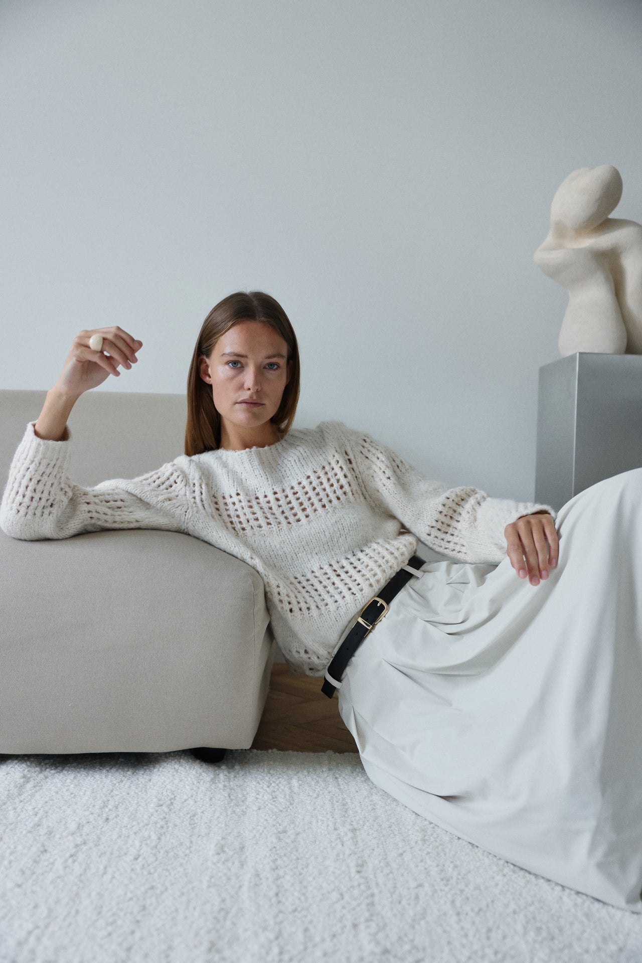 Timy skirt brush tech jersey | Off White