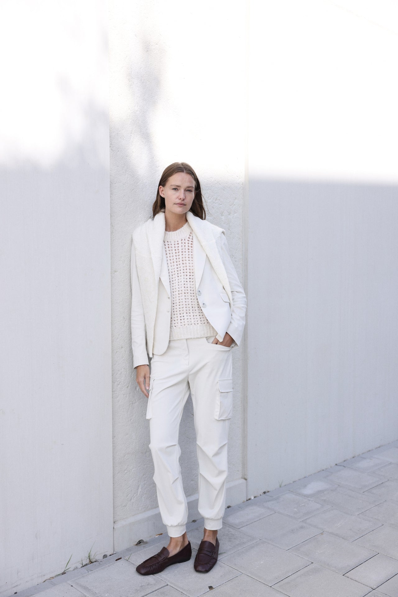 Marita pants brush tech jersey | Off White