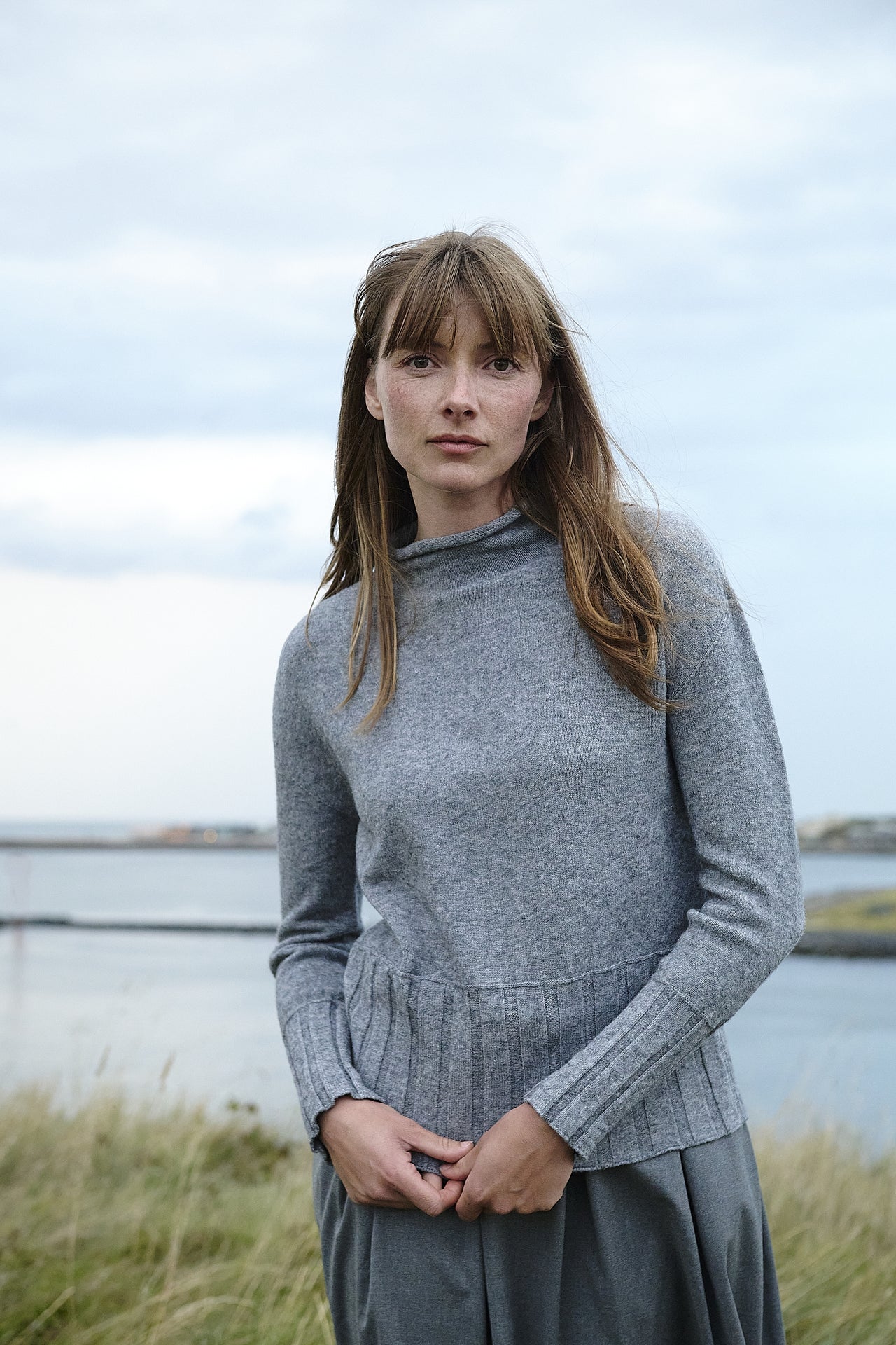 Pullover viscose NB2275 | Dark Grey Melange