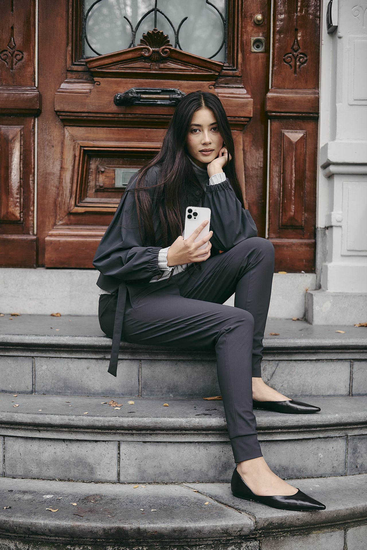 John strech technical jersey pants | Grey