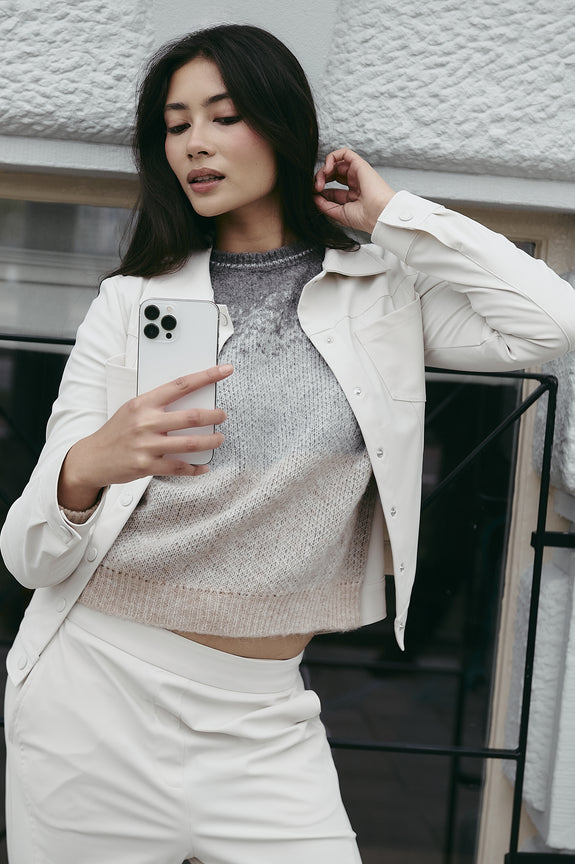 Riva jacket brush jersey | Off White