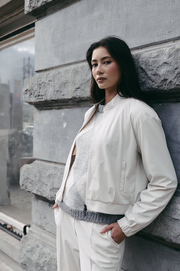 Sharon jacket brush tech jersey | Off White