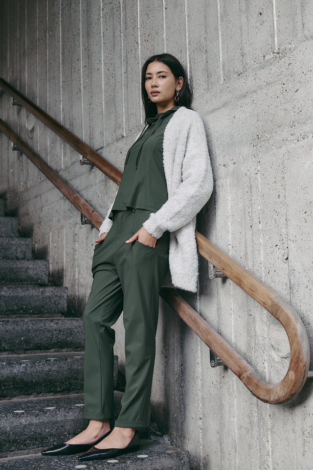 Maren top technical jersey | Army