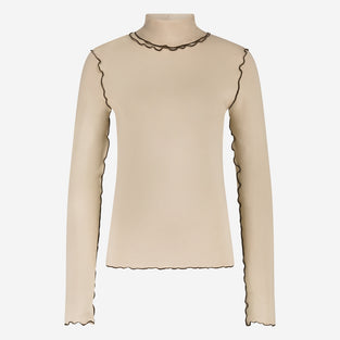 Janice viscose top | Capuccino