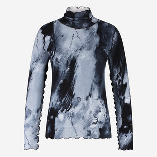 Janice allover print top | Allover