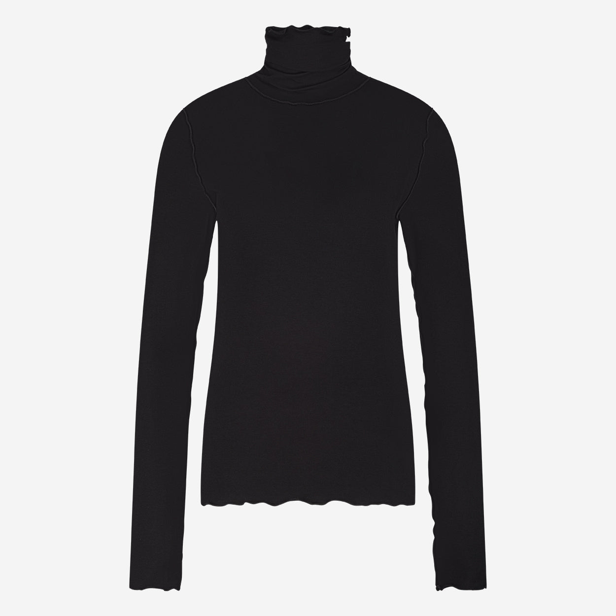 Janice viscose top | Black