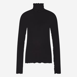 Janice viscose top | Black