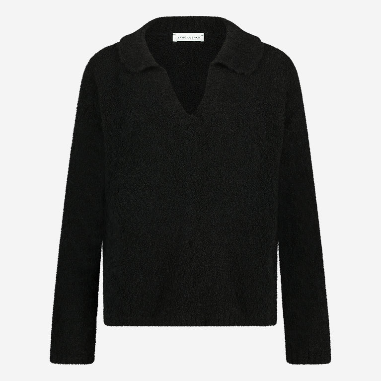 Teddy Pullover | Black