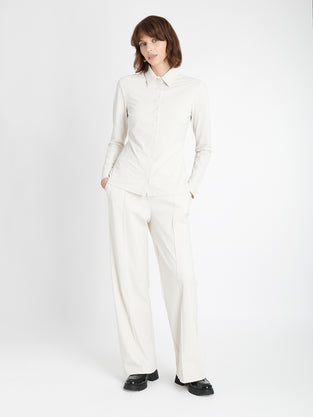 Kikkie blouse brush tech jersey | Off White