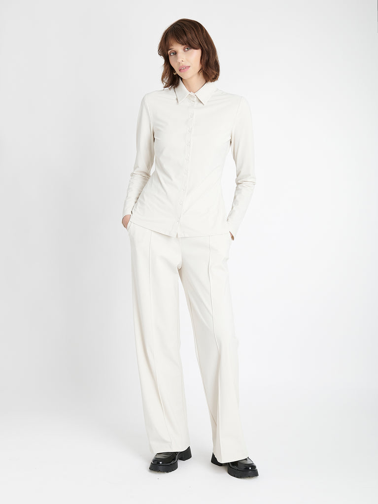 Kikkie blouse brush tech jersey | Off White