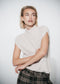 Coarse Boucle vest | Off White