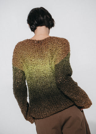 Cozy colour block pullover FA265 | Multi