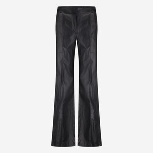 Thera eco leather pants | Black