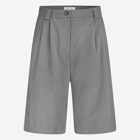 Monna viscose short pants | Dark Grey