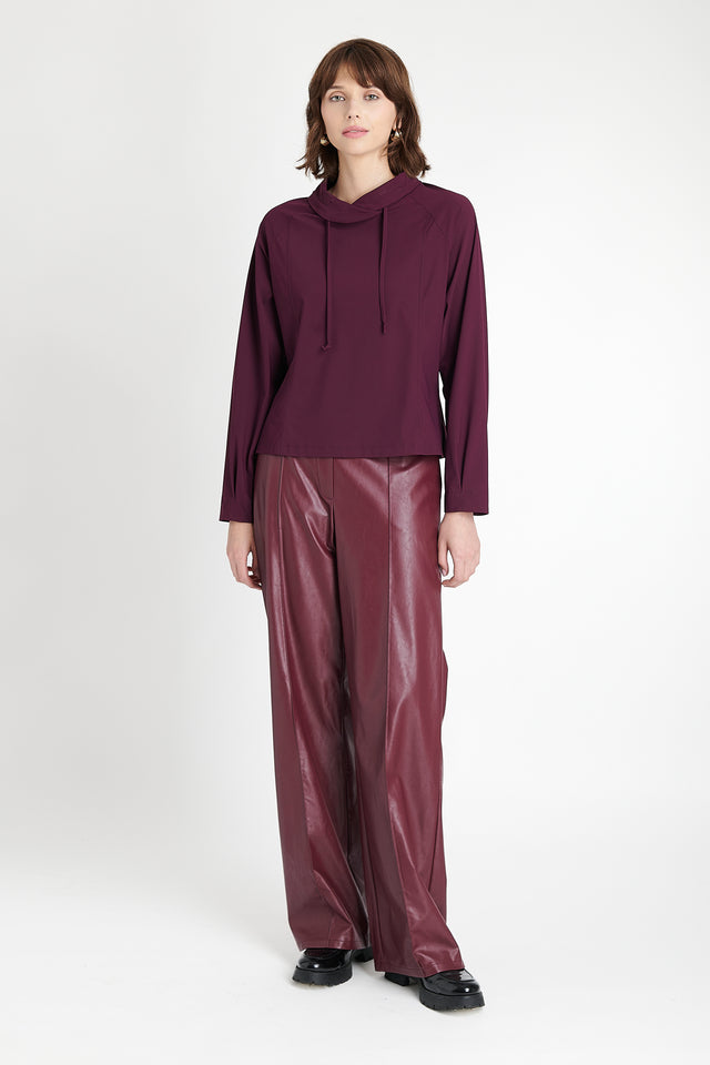 Maren top technical jersey | Cherry