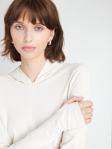 Melissa top brush tech jersey | Off White