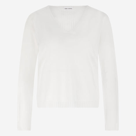 Pullover seamless viscose NB186 | Off White