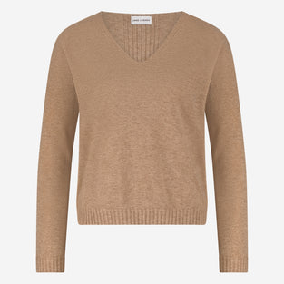 Pullover seamless viscose NB186 | Beige