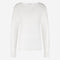 Pullover viscose pearls NB2445P | Off White