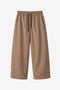 Rey check cotton pants | Brown