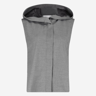 Jazmin viscose vest | Light grey