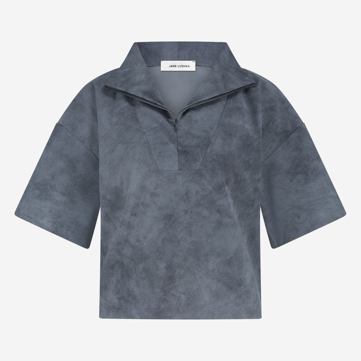 Leone blouse technical jersey | Grey