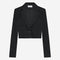 Estele structure technical jersey blazer | Black