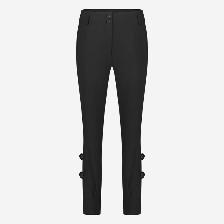 Delia Pants Technical Jersey | Black