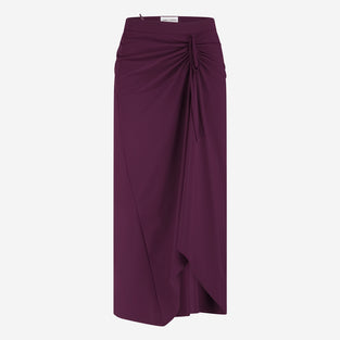 Tine skirt technical jersey | Cherry